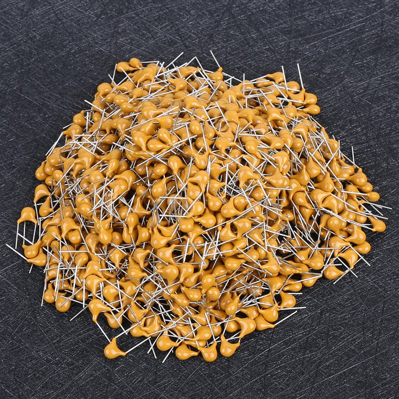 1000Pcs Ceramic Capacitor InLine Monolithic 1UF Pin Pitch 5.08MM DC50V
