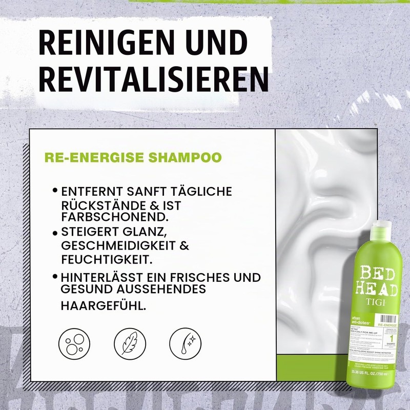Bed Head Urban Antidotes Re-energize™ Daily Conditioner for Normal 750