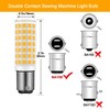BA15D LED Bulb, 80W Equivalent, 120 Volt, Warm White 3000K,