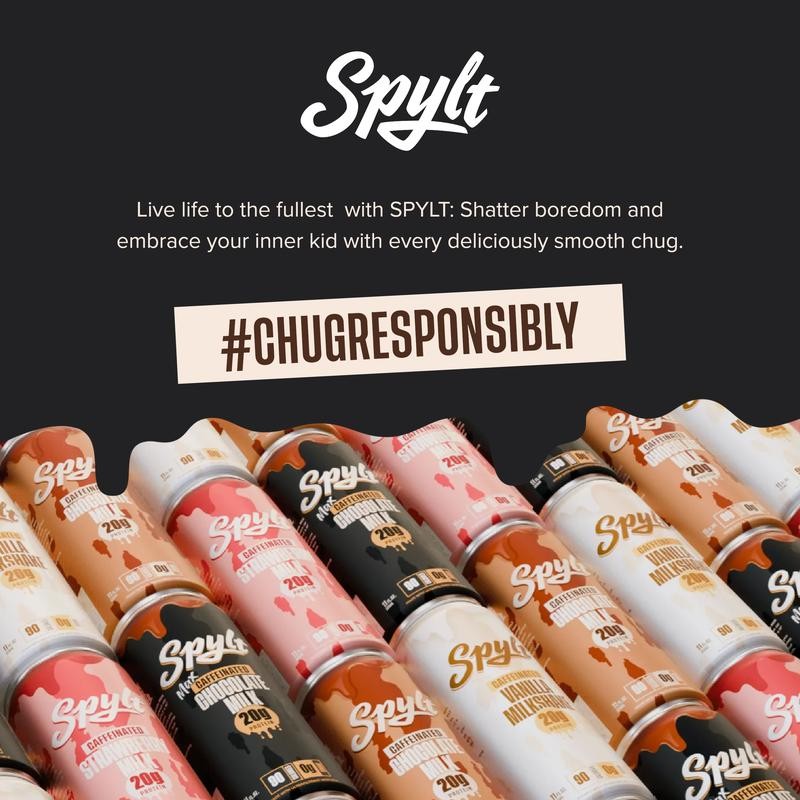 Spylt - High Protein, Caffeinated Chocolate Milk, Workout Recovery &