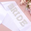 Chanaco 2Pcs Bride to Be Sash Bachelorette Party Accessories Bridal