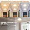 Rechargeable Motion Sensor Ceiling Light with Remote, Battery Operated Closet
