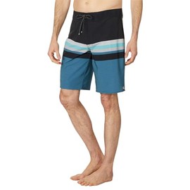 Billabong Men's Standard All Day Stripe Pro Board Short, Vintage Indigo, 32