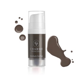 Charme Princesse Pigment Permanent Ink Micropigment Cosmetic Pigment Eyebrow Eyeliner Lips Cosmetic Medium Coffee Color Pigment Hand Extruded Pigment 10ml PI603-10-006