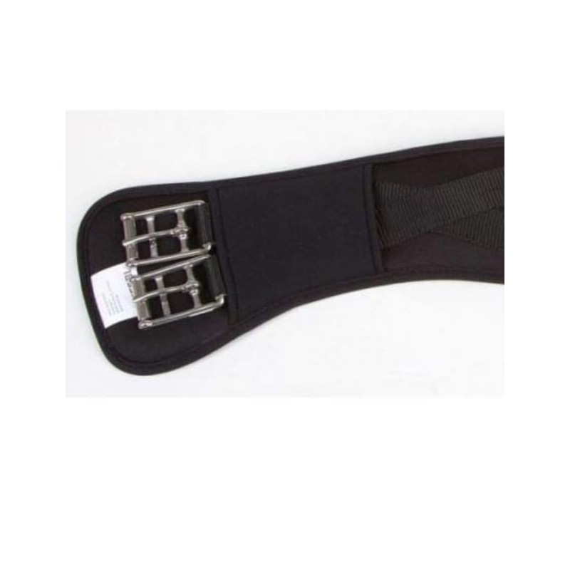 Kerbl 32445 Curved Saddlegirth - Black, 70 cm