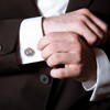 Avaner Men's Clip Cufflinks Watches: Analog Quartz Working Pocket Watch