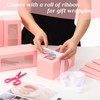 FillTouch 60 Pcs Gift Boxes with Ribbon for Sublimation Glass