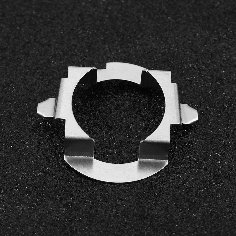 1 Pair H7 LED Headlight Adapter Bulb Base Holder Bulb