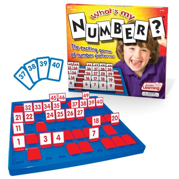 Junior Learning JL150 What's My#? Multi, 15in x 13in x 1.2in - 2lbs