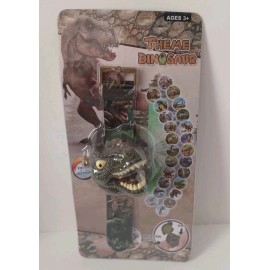 Hong Li Toys Digital Projector Dinosaur Watch 24 Patterns Creative Luminous Watch