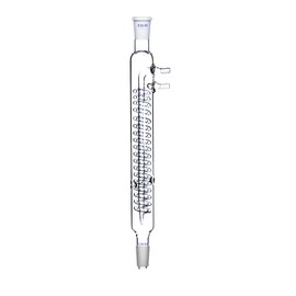 Deschem 300mm,24/40,Glass Spiral Reflux Condenser,New Advance Lab Glassware