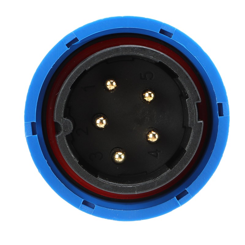 Waterproof Plug Socket Connector 380V 45A Welding Free Female Male