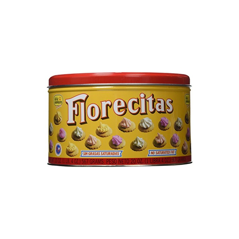 Florecitas Iced Gems Cookies By Royal Borinquen 20 oz