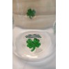 Anthropologie Shamrock Icon Juice Glass New in Box