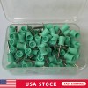 100 Dental Soft Prophy Cup Rubber Polish Brush Polishing Teeth