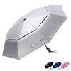 G4Free UPF 50+ UV Protection Travel Umbrella 46 Inch Windproof
