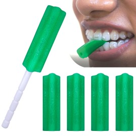 Orthodontics Chewies for Invisalign Aligner Trays, 4 Chewies, Mint Scented, Cuboid, Non-Slip
