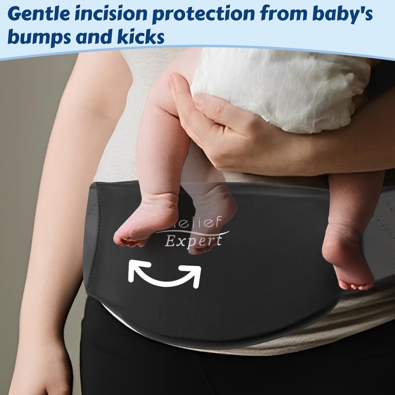 Relief Expert C-Section Hot & Cold Therapy Belly Binder –