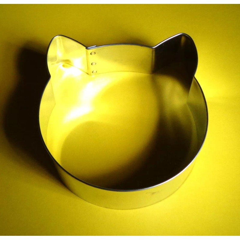 Foose New Tin Cat Face Cookie Cutter