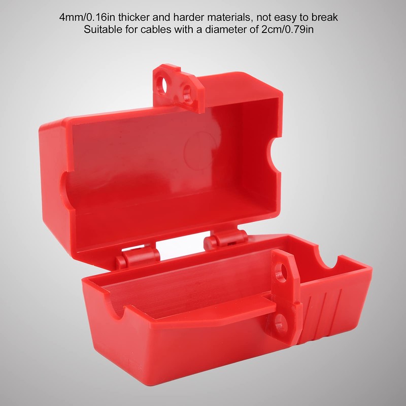 2PCS Lockout Plug Lock Plug Lockout Tagout Electrical Plug Lockout