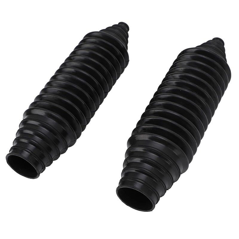 1 Pair Front Steering Bellows Abrasion Resistant Rubber Steering Gear
