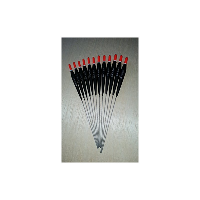 12 x Assorted Pole Floats (Pack 330R12)