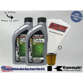 Kawasaki Cyclemax Full-Synthetic KPO Oil Change Kit fits 2006-2012 Kawasaki KX250F
