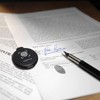 SAYEEC Fingerprint Ink Pad, Thumbprint Ink Pad for Office Notary
