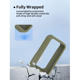 Case for Garmin Approach G20 Solar GPS Golf Handheld, Sillence Material,Shock-Absorbing and Anti Drop Protection Soft Half Shell,Green.