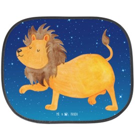 Mr. & Mrs. Panda Car Sun Protection Zodiac Sign Leo - Gift, August Sun Car, Birthday August, Horoscope, Leo Zodiac Sign, King