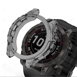 HEYUS for Garmin Fenix 7S Case, Soft PC Protective Cover Bumper Shell Compatible with Garmin Fenix 7S 42MM Standard/ Sapphire/ Solar Edition Smartwatch Accessories