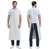 Nanxson Unisex Waterproof Rubber Aprons Work Apron Meat Apron Butcher