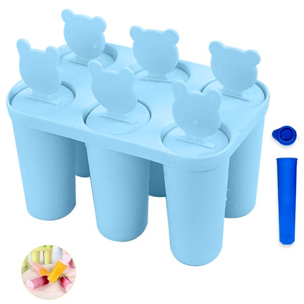 DULKET Ice Lolly Moulds with Sticks, Ice Lolly Moulds, Ice-Cream