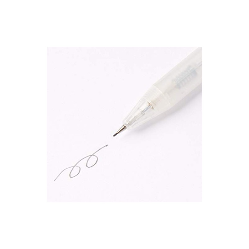 Mu-in Ryohin Mechanical Pencil, Translucent, Lead Diameter 0.5mm, 82208139