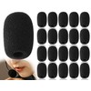 ZoeTekway Pack of 20 Black Pop Protection Headphones Microphone Foam