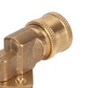 Quick Connecting Pivoting Coupler Attachment 1/4in for Pressure Washer Nozzle