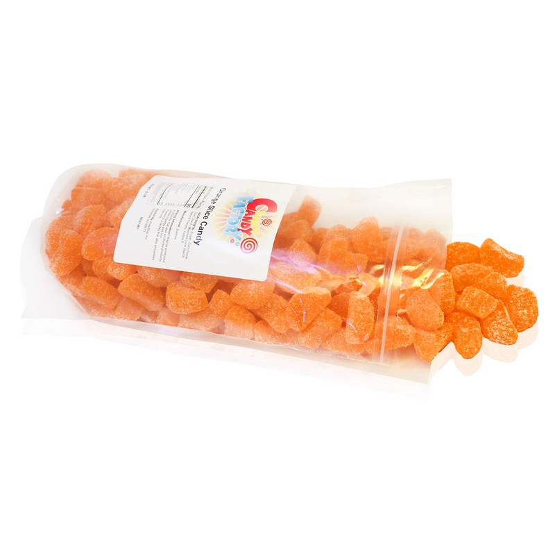 Sarahs Candy Factory Orange Slice Candy 5 Lbs in Bag