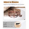 Jeracol Copper Cross Magnetic Bracelet for Women - 99.9% Solid
