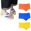 DsHome Women's 2 Toe Foot Cover Socks, 3 Pairs Set,