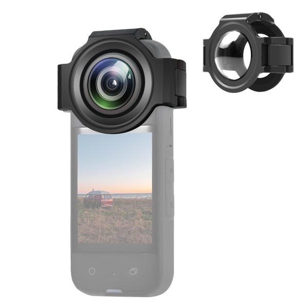 PULUZ Waterproof Lens Guard Protective Cover for Insta360 X3 Anti-Scratch