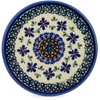 Polmedia Polish Pottery trivet, hot plate - Gingham Flowers Pattern