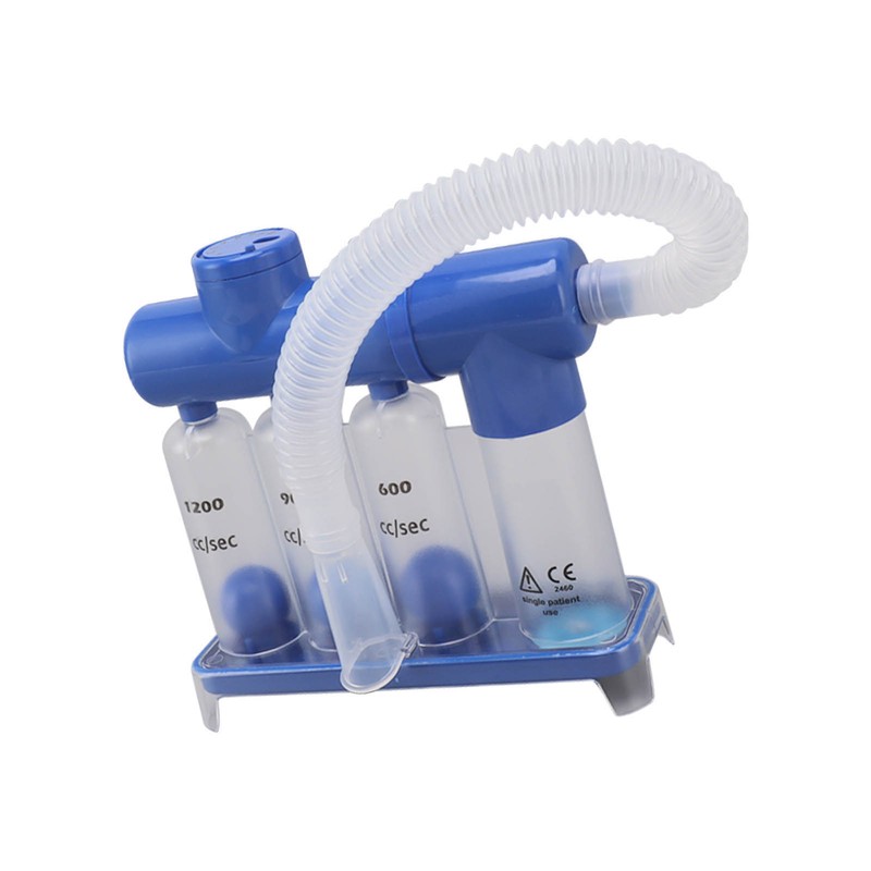 Respiratory Trainer Deep Breathing Lung Exerciser 3 Ball Inhaling Breath