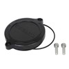 SP Takekawa 01-18-1049 L.Cylinder Head Side Cover, Black, Ducks 125,