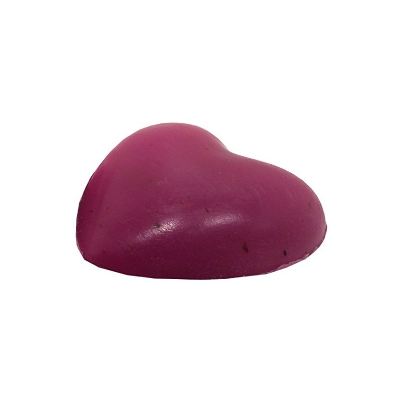Sheep Milk Soap Heart with Rose Petals