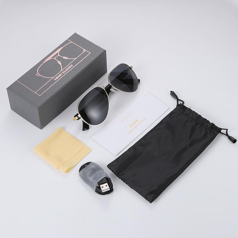 Smart Glasses Wireless Bluetooth Call Music Outdoor Sunglasses Anti-Blue Eyeglasses