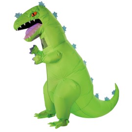 Rubies Men's Rugrats Reptar Adult Sized Costumes for Themed Parties and Halloween, As Shown, One Size US