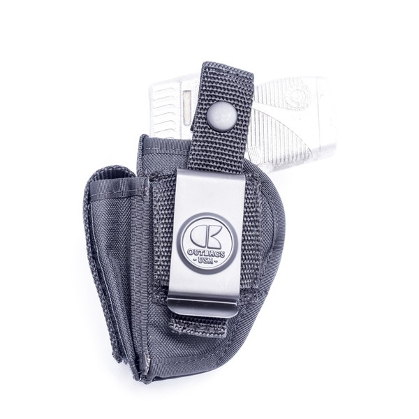 OUTBAGS USA NSC01 Nylon OWB Outside Pants Carry Holster w/ Mag Pouch. Family Owned & Operated. Made in USA