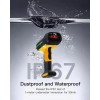 Inateck 1D 2D Industrial Barcode Scanner Bluetooth Wireless IP67 QR