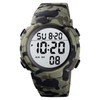 CakCity Mens Digital Waterproof Sports Watch LED Screen Large Face