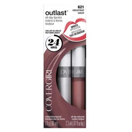 COVERGIRL Outlast Lipcolor, Natural Blush 621, 0.06 Fl Oz (Pack of 10)